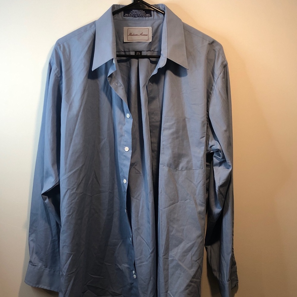 Madison Avenue Men's Blue Shirt